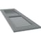 Ekena Millwork 15W x 77H Americraft Two Equal Louver Exterior Real Wood Shutters, Ocean Swell, PR RW101LV15X77CHH - alternate 2
